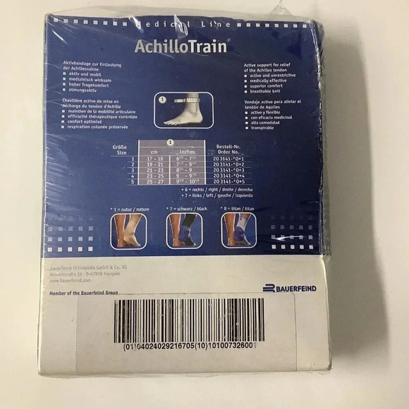 Achillo Train Size 1 61/4-71/2 inches) Nature Active Support. New In Package. - Picture 2 of 4